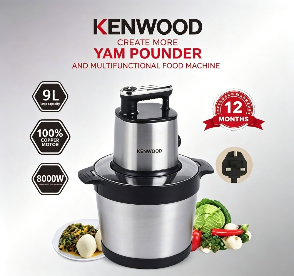 Kenwood Yam Pounder & Multifunctional Food Machine (9L)